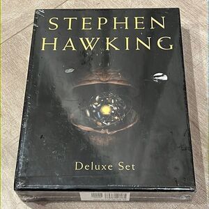 Stephen Hawking Deluxe Two Piece Book Set -  New and Sealed
